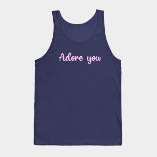 Adore you Tank Top